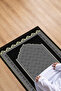 Digital Printed Non-Slip Base Washable Gift Dowry Prayer Mat Prayer Rug - 3