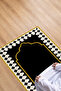 Digital Printed Non-Slip Base Washable Gift Dowry Prayer Mat Prayer Rug