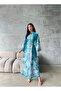 Atlas Fabric Dress (BELT INCLUDED)-blue-4235