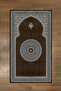 Digital Printed Non-Slip Base Washable Gift Dowry Prayer Mat Prayer Rug