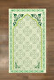 Digital Printed Non-Slip Base Washable Gift Dowry Prayer Mat Prayer Rug - 2