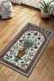 Digital Printed Non-Slip Base Washable Gift Dowry Prayer Mat Prayer Rug - 3
