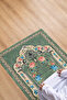 Digital Printed Non-Slip Base Washable Gift Dowry Prayer Mat Prayer Rug - 5