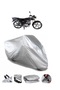 Arora Cg50 Gray Waterproof Motorcycle Tarpaulin Compatible Rear Bag Not Compatible - 2