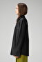 Wm201W Taffeta Women's Real Leather Shirt Black - 4