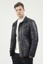 Men's Jumbo Real Leather Coat