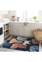 Atlas Collection Multicolor Abstract Elephant Patterned Creative Modern Decorative Carpet 46 - 3
