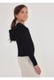 girl's knitwear hooded cardigan 6435 - 3