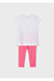 Girl's Summer T-Shirt Tights 2 Li Set 3787 - 5