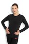592 Women's Round Neck Long Sleeve Heated Thermal Top Underwear