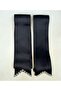 Black Plain Pearl Jewelry Ribbon, Bride Groom Wedding Henna Night Width 6 cm Length 2 Meters - 4