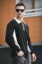 Shibu Pieced Half Zip Collared Men's Sweatshirt
