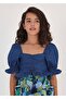 Girl's Summer Denim Blouse 6197