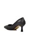 458299   Thin Heeled Black Skin Women's Evening Dress Shoes - 4