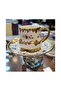 Porcelain Coffee Cup Set for 6 People