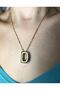 Balloon Letter (D) 316 L Stainless Steel Yellow Color • in Lighted Box • Necklace for Lover • Spouse • Mother - 2