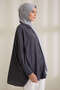 Medina Silk Silver Shawl - 3
