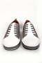 Men's Lace-Up Casual Sports Shoes, Genuine Leather , 15076 Grey - 6