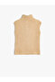 Knitwear Sweater Sleeveless Half Zipper Collar - 2