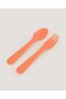 Peach Let's Be Child Snow Information Plate Helmet Set - 5