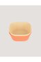 Let's Be Child 2-Pack Square Bowl Peach-Vanillia