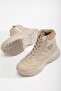 Lace-up Sport Boots Beige Beige - 2