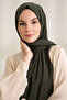 Medina Silk Dark Khaki Shawl