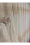 Nivemeshome Titanum Embroidered Cream 1/3 Tight Pleat Tulle Curtain Apm - 2