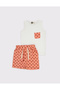 Children's Watermelon Printed Athlete Shorts Set - 3