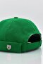 Women's Hipster Folding Cap Green Docker Hat - 4