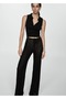 Straight Cut Knitwear Trousers - 5