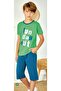 ELSIMA GREEN BOYS' PAJAMA SET Green - 2