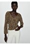 Animal Print Blouse