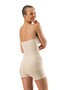 Women's Thin Strap Athlete Corset Gathering Knitted Seamless Silky Firming Body Shaper - 4
