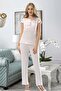 Powder Combed Cotton Pajama Set - 2