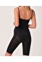 Black Women's Long Seamless Corset - 2