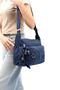 Klinkır Women's Messenger Bag Multi-Pocket Cross Strap Rain-Resistant Lightweight Fabric 30*23 cm Shoulder Bag