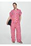 Wideleg patterned pants - 6