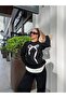 Black Bow Detailed Crew Neck Women's Sweater
