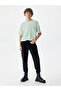 Basic Elastic Black Tracksuit - 6