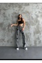 Y2K Recycled Baggy Pocket Star Jeans - 3