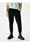 Basic Elastic Black Tracksuit - 2