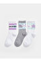 Lcw Kids Patterned Girls' Socks 3-Piece (W4)
