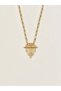 Brand Model Serenay Series Steel Chain Necklace with Zirconia