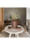 Simple Nordic Style Trend Wooden Decor Brown Ceramic Vase - 2