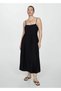 Tie Detailed Pleated Dress - 6
