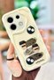 Redmi Note 13 Pro 4g Coffee Cookie Pattern 3D Cute Shiny Design Cookie Case - 5