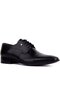Genuine Leather Inside and Outside Laced Neolit Men's Classic Shoes BLACK - 2