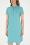 Mint Colored Women's Polo Collar Knitted Dress -50285859-VR090 - 6