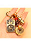 Luck, Blessings, Peace, Health, Metal Keychain, Special Design, Quality Gift Bag Accessory - 4
